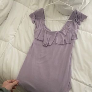 Free people top in lilac new without tags